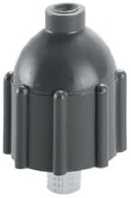 2 Pack - Orbit 1/2 Inch FPT x 1/4 Inch Female Threaded Shrub Adapter for Drip Irrigation