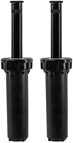 Orbit 54530 4" Professional Side-Strip Pop-up Sprinkler, 1 Count (Pack of 2), Black