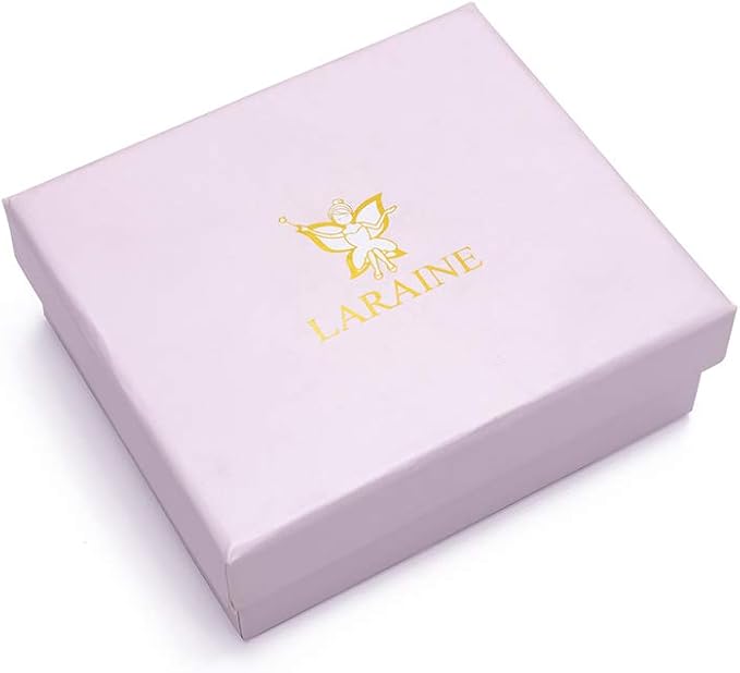 Laraine Butterfly Suncatcher with Pressed Colourful Flower Wings Mom Mother's Day Butterfly Glass Wind Chime Ornament Charm with Metal Heart Gifts for Mom Grandma Birthday (Yellow Mom)