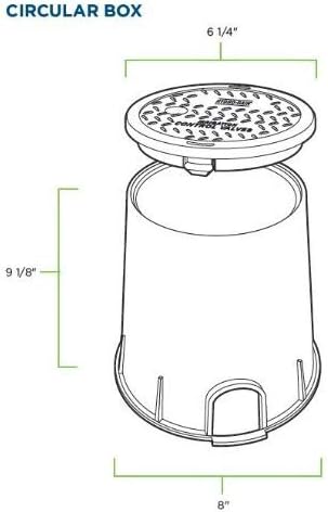 Orbit Round Sprinkler System Valve Box - Automatic Irrigation (3)
