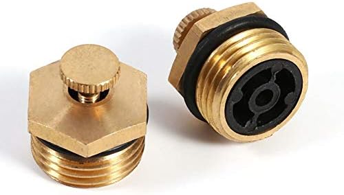 Adjustable 1/2inch Brass Centrifugal Water Atomizing Spray Nozzle Mist Sprinkler Micro Jet Agricultural Sprayer for Lawn Garden Irrigation