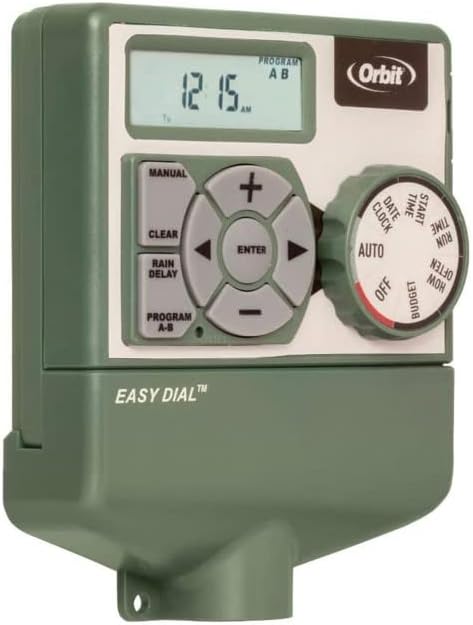 Orbit 57596 6 Station SPR Inkler Timer 1 4 Starts/Day, 1
