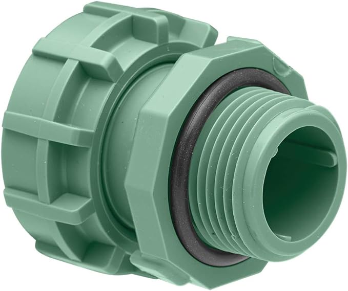 Orbit 1 Inch Male Pipe Thread Swivel Adapter with O-Ring 2 Pack