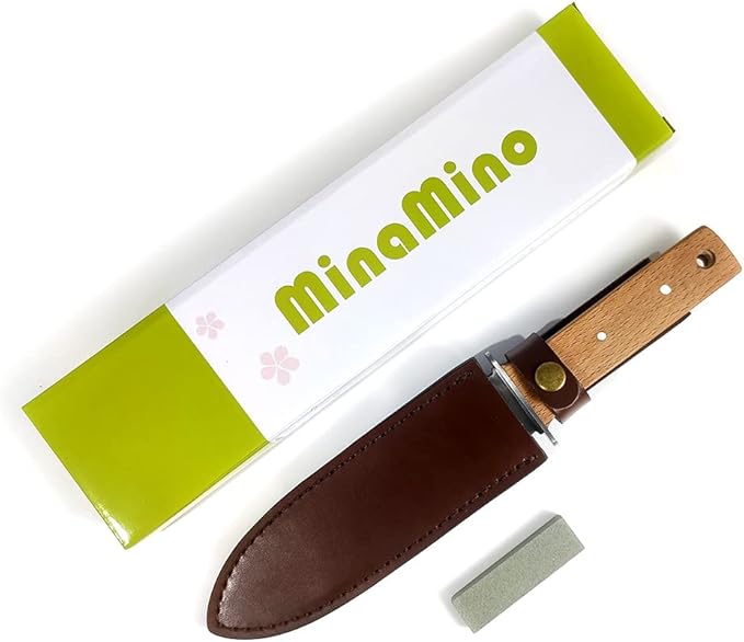 Minamino Hori Hori Garden Knife,Ideal for Gardening Weeding Digging Cutting Planting Landscaping