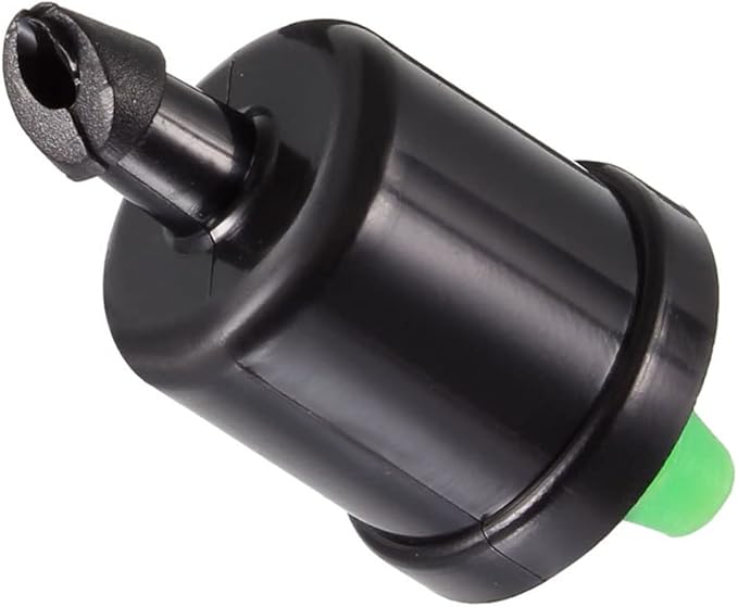 METALLIXITY Pressure Compensating Dripper, (8 Gallon Per Hour) 20Pcs, Plastic Irrigation Drip Emitters - for Watering Garden Lawn Plants, Green