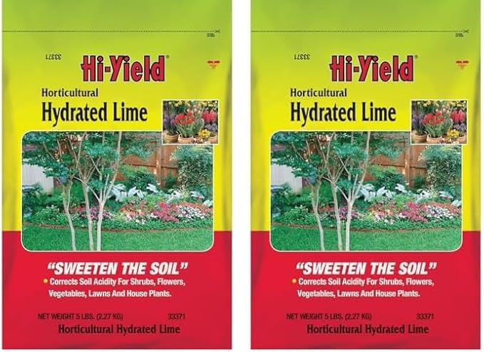 Fertilome 33371 Horticultural Hydrated Lime, 5-Pound (Pack of 2)