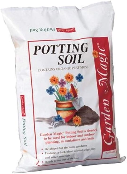 Garden Magic General Purpose Potting Soil Mix for Indoor Outdoor Planter Container Plant Flower Gardening, 20 Pound Bag (6 Pack)