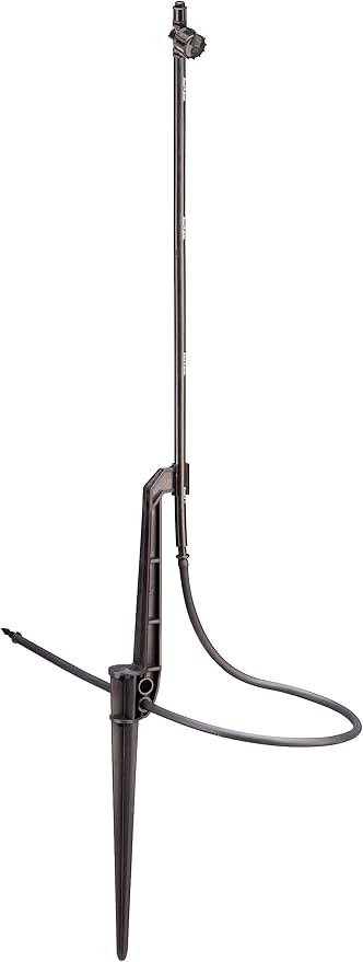 Rain Bird MSQ2PKS Drip Irrigation 10-32 Threaded Micro-Spray Nozzle, 90° Quarter Circle Pattern, 0 - 10' Spray Distance, 2-Pack