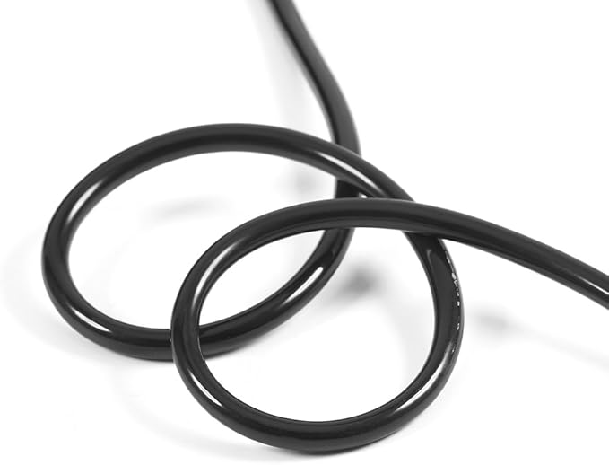 Drip Irrigation Hose, 20M 3/5mm Garden Distribution Tubing Watering Drip Pipe Micro Emitter Tube Hose Line Dripper System, for DIY Garden Irrigation System, Black