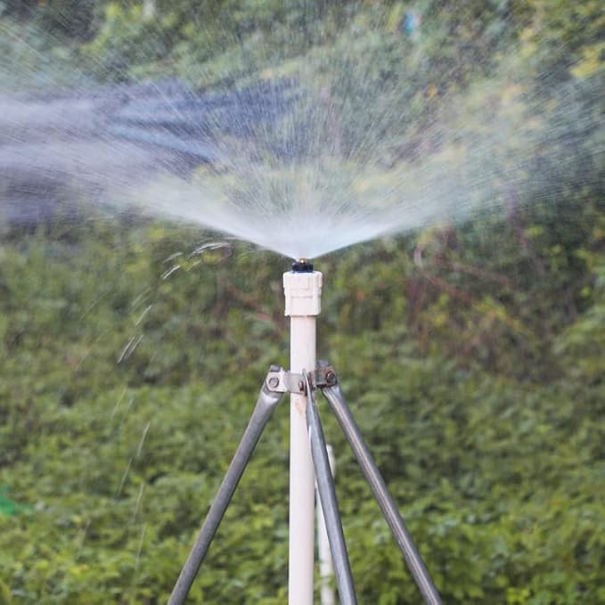 20pcs Atomizing Sprinkler Nozzle,1/2 inch Garden Misting Emitters Adjustable 360 Degree Agricultural Lawn Watering Universal Nozzle Irrigation Micro Spray Heads