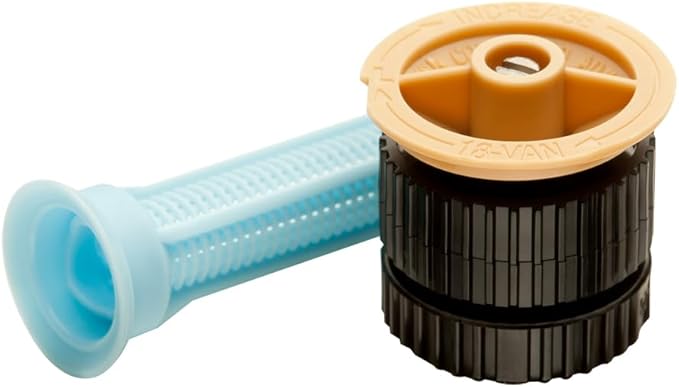 Rain Bird 18AP Adjustable Pattern Spray Nozzle, Adjustable 0° - 360° Pattern, 14' - 18' Spray Distance