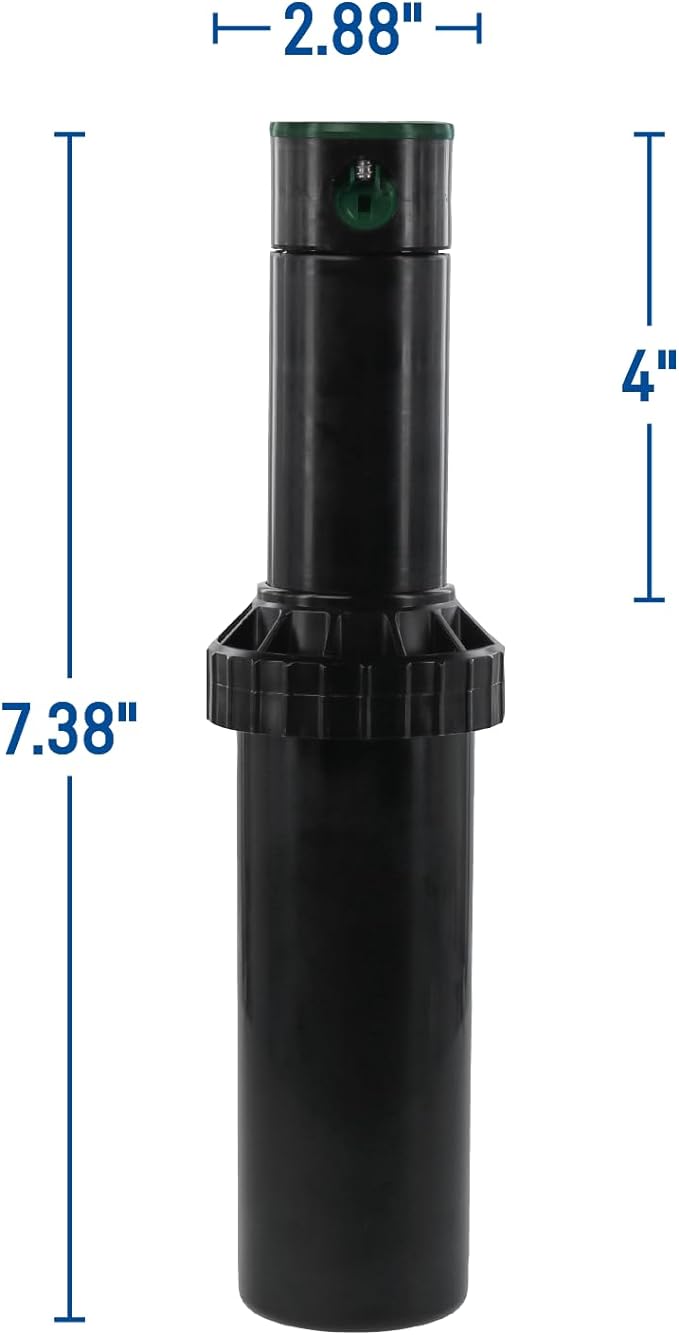 Orbit Watermaster 55461 Voyager 4-Inch Adjustable Pop-Up Gear Drive Sprinkler Head,2-Pack