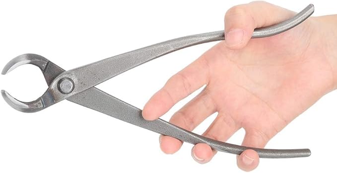 Bonsai Cutters, 8.5inch Concave Cutter Bonsai Tools Stainless Steel Bonsai Tree Knob Cutter Gardening Concave Pruner Tree Branch Cutter Long Reach Bonsai Tools