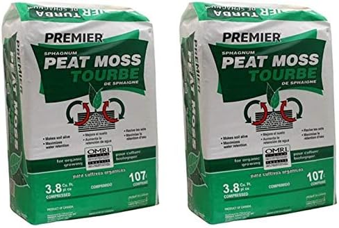 0082P 3.8Cu Ft Sphag Peat Moss (Pack of 2)