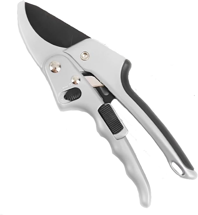 Upgraded Garden Clippers, Adjustable Germany Pruners, Work 3 Times Easier, Professional Pruning Shears, Cutting Rose, Flower, Hedge, Stem, Sharp Gardening Scissors, Arthritis Weak Hand Snips