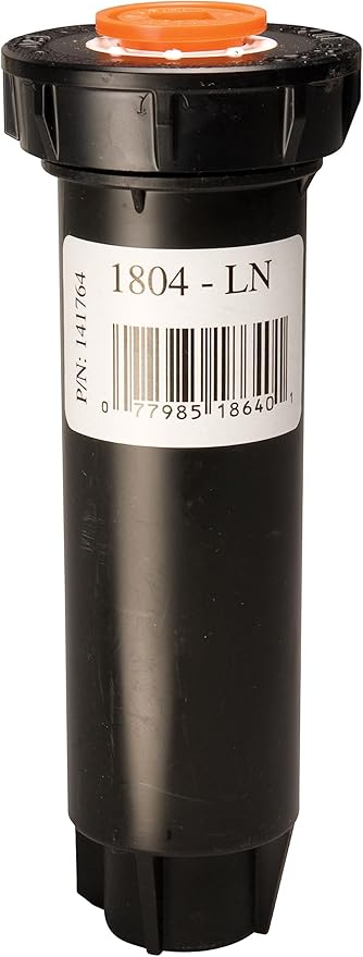 Rain Bird 1804LN Professional Pop-Up Sprinkler, Body Only No Nozzle, 4" Pop-up Height