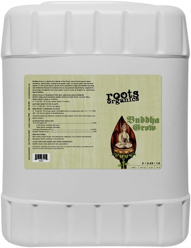 Roots Organics Buddha Grow, 5-Gallon