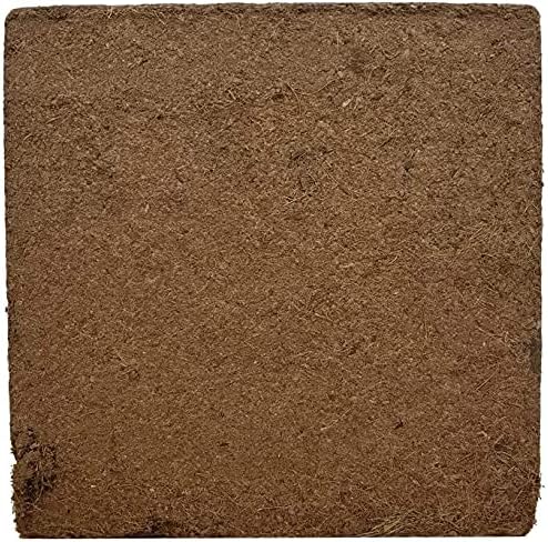 Hydro Crunch CB801 Coco Coir 2.5 Cubic Ft Block of Soiless Growing Media, Brown