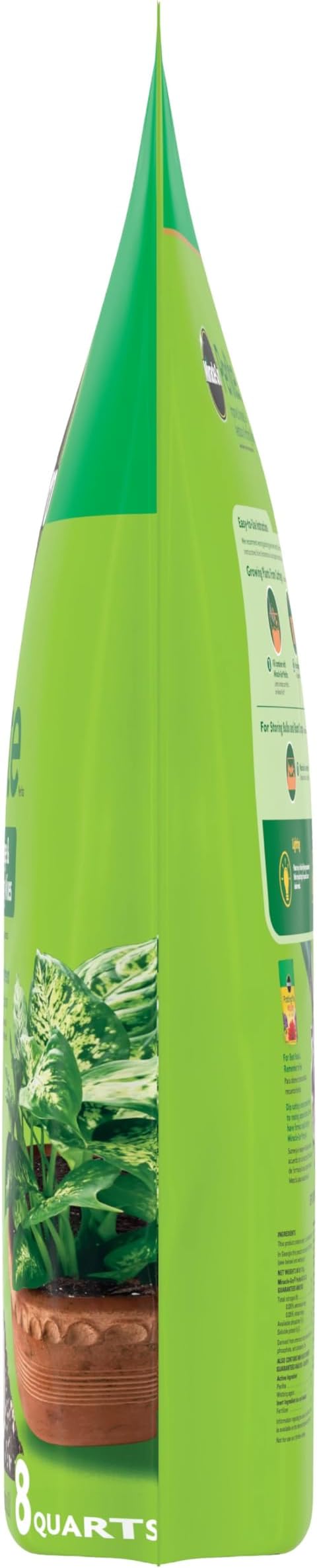 Miracle-Gro Perlite, Enriched with Plant Food, Improves Drainage and Aeration in Potting Mixes, For Container Plants, 8 qt., 3-Pack