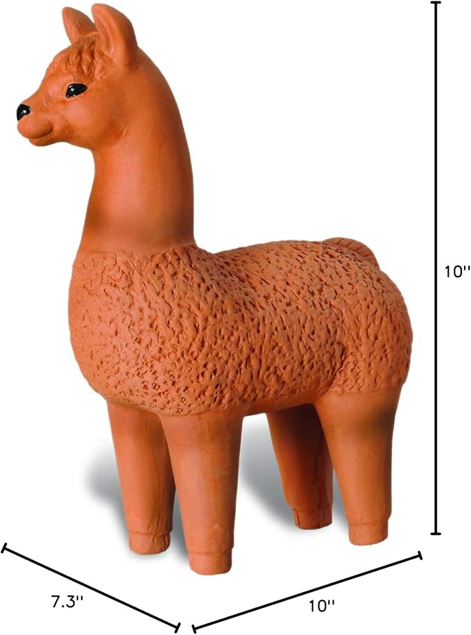 Chia Pet Llama with Seed Pack, Decorative Pottery Planter, Easy to Do and Fun to Grow, Novelty Gift, Perfect for Any Occasion