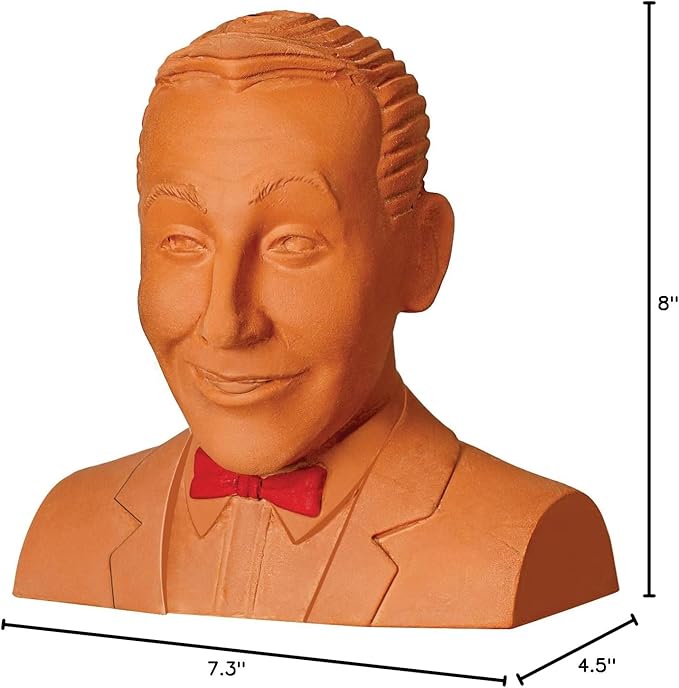 Chia Pet Pee-Wee Herman with Seed Pack, Decorative Pottery Planter, Easy to Do and Fun to Grow, Novelty Gift, Perfect for Any Occasion