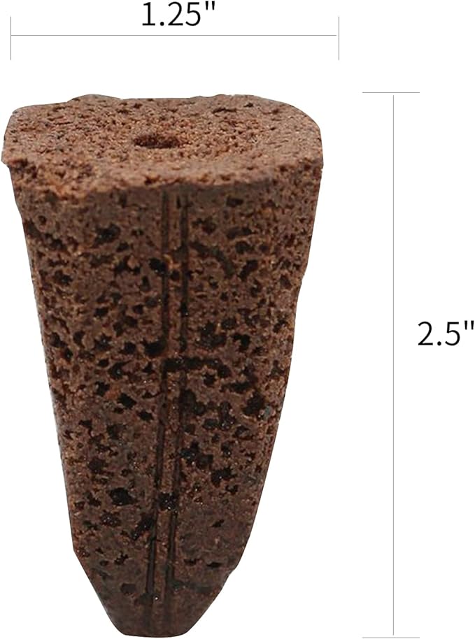 Seed Starter Plugs, Growth Plugs for Seed Starting, Hydroponic and Soil Applications (1 Pack of Approx 50 Counts, 1.25 Inch Square X 2.5 Inch Deep)