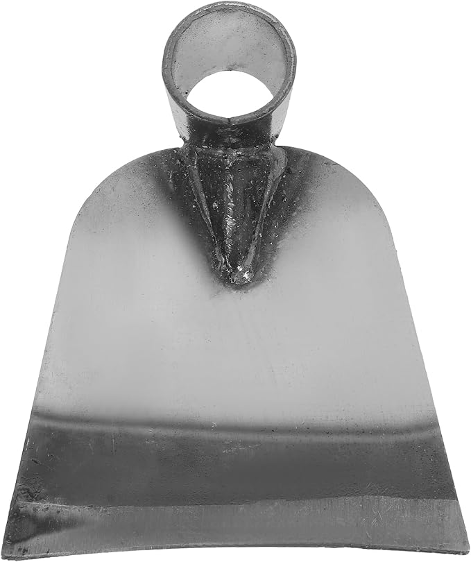 POPETPOP Hand Hoe Head Replacement - Stainless Steel Garden Hoe Head, Handheld Round Eye Hoes, Gardening Tool for Agriculture Digging Loosening