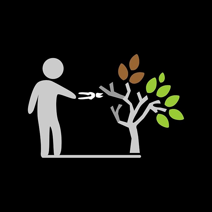 Fiskars Anvil Pruner, 5/8-Inch Cut Capacity Branch Cutter with Power-Lever Technology That Provides More Cutting Power, Best for Dry, Dead Stems and Small Branches