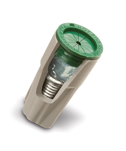 Rain Bird WPCONN10 Waterproof Grease Cap Wire Connectors, 30-Pack, Black/Green