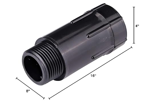 Raindrip 46500UB Pressure Regulator, 3/4 in. FPT X 3/4 in. MPT, 30 PSI