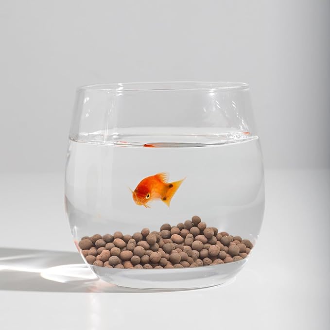 ZeeDix 18LB Big Bag of Leca Clay Pebbles for Plants, Expanded Leca Balls Clay Aggregate Grow Media, 4mm-16mm Natural Organic Clay Pebbles for Hydroponic, Gardening, Orchids, Decoration, Aquaponics