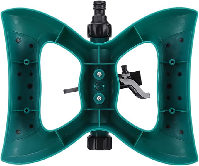 ViaGasaFamido Lawn Sprinkler Automatic Rotary Sprinkler 360° Rotating Sprinkler Irrigation System Large Coverage Area for Watering Garden Yard Trees Shrubs