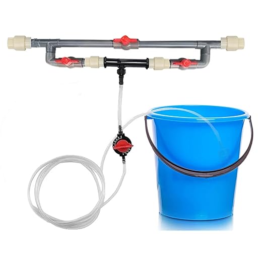 12ihch Irrigate The Venturi Fertilizer Injector for drip Irrigation Venturi Injector Irrigation Pipe Agricultural Tool Black 1pcs