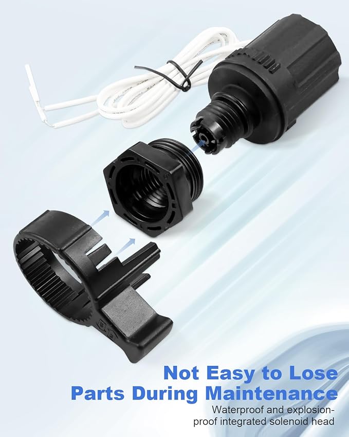 Solenoid Repair Kit Fit for Rain and Rain Bird PGA PEB and PESB Valves Replacement Solenoid 236239