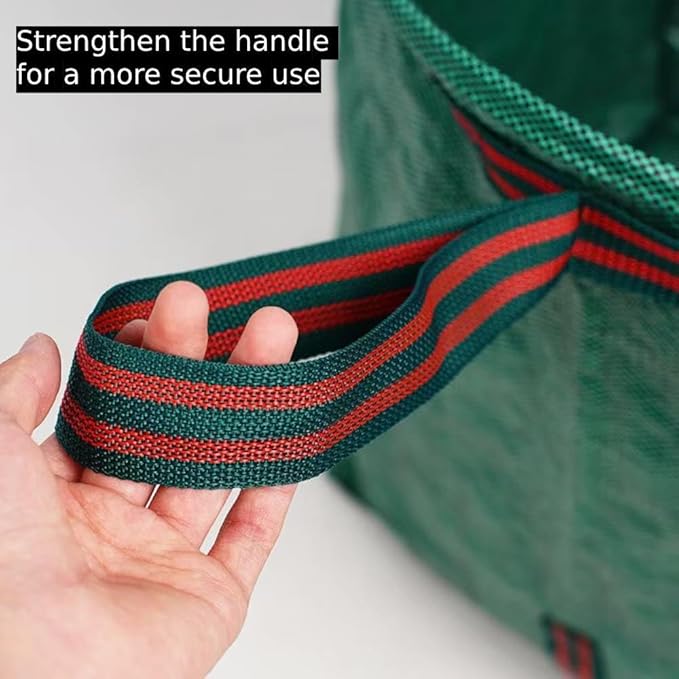 Leaf Bag Holder,Garden Bags for Debris,Collapsible Yard Waste Bag, Lawn and Leaf Bags,Reusable Yard Garden Bags for Leaves Lawn Trash,Camping Yard Recycling Bags for Parties,Laundry,Camping