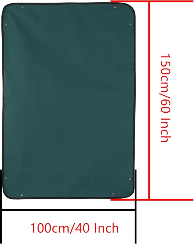 KONMAY Extra Large Foldable Waterproof Repotting Mat for Indoor Plants Transplanting and Soil Mess Control - 40''X60'' Thicken Potting Tray Gardening Mat for Succulent Repotting