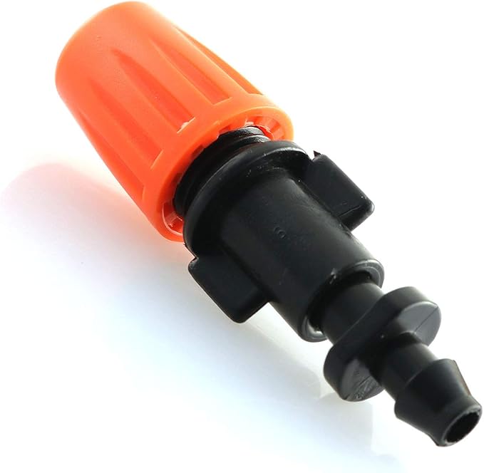 DGZZI Drip Irrigation Misting Nozzles 12PCS Adjustable Garden Sprinkler Head Atomizer