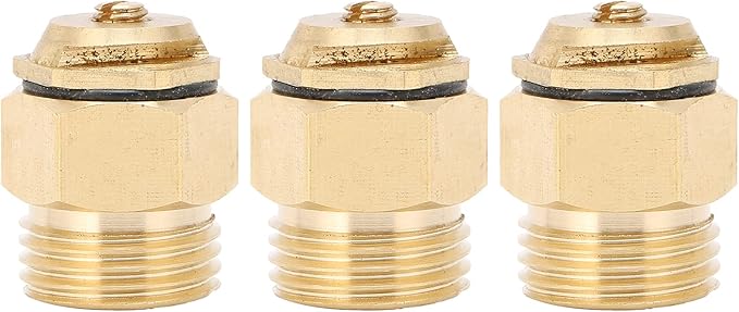 3PCS G1/2 Refraction Sprinkler Nozzle, Adjustable Copper Micro Sprinkler Head Garden Irrigation Accessories, for Watering Lawns, Plants, Flowers, Vegetables