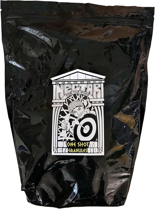 Nectar For The Gods NGOS3012 One Shot Granules, 12 lb Soil Amendment, Black