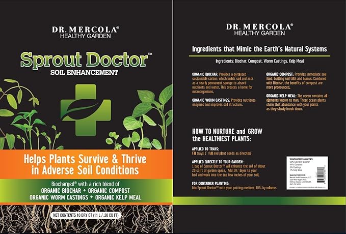 Dr. Mercola Sprout Doctor Soil Enhancement (1 Cu ft.)