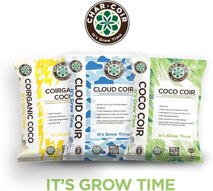 100% RHP Coco Coir, 50L/1.75 cuft Bag