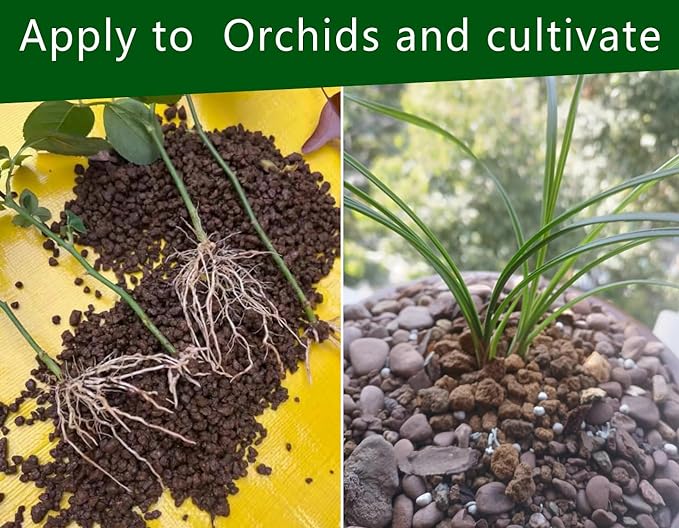 Horticultural Akadama Soil - Cactus Bonsai Succulent Soil Additive for Plants, Landscaping, Vase Fillers (18 LB, 1/4 inch)