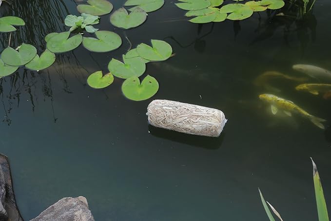 Summit...responsible solutions Summit 125 Clear-Water Barley Straw Bales, 2-Pack Treats up to 1000-Gallon