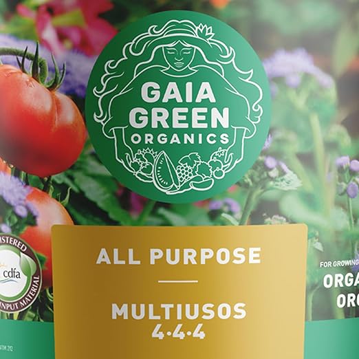 GAIA GREEN All-Purpose Soil Supplement for Resilient Crop Growth Ideal for Household Plants, Urban Gardens, Lawns, and Greenhouses, 2 Kilos