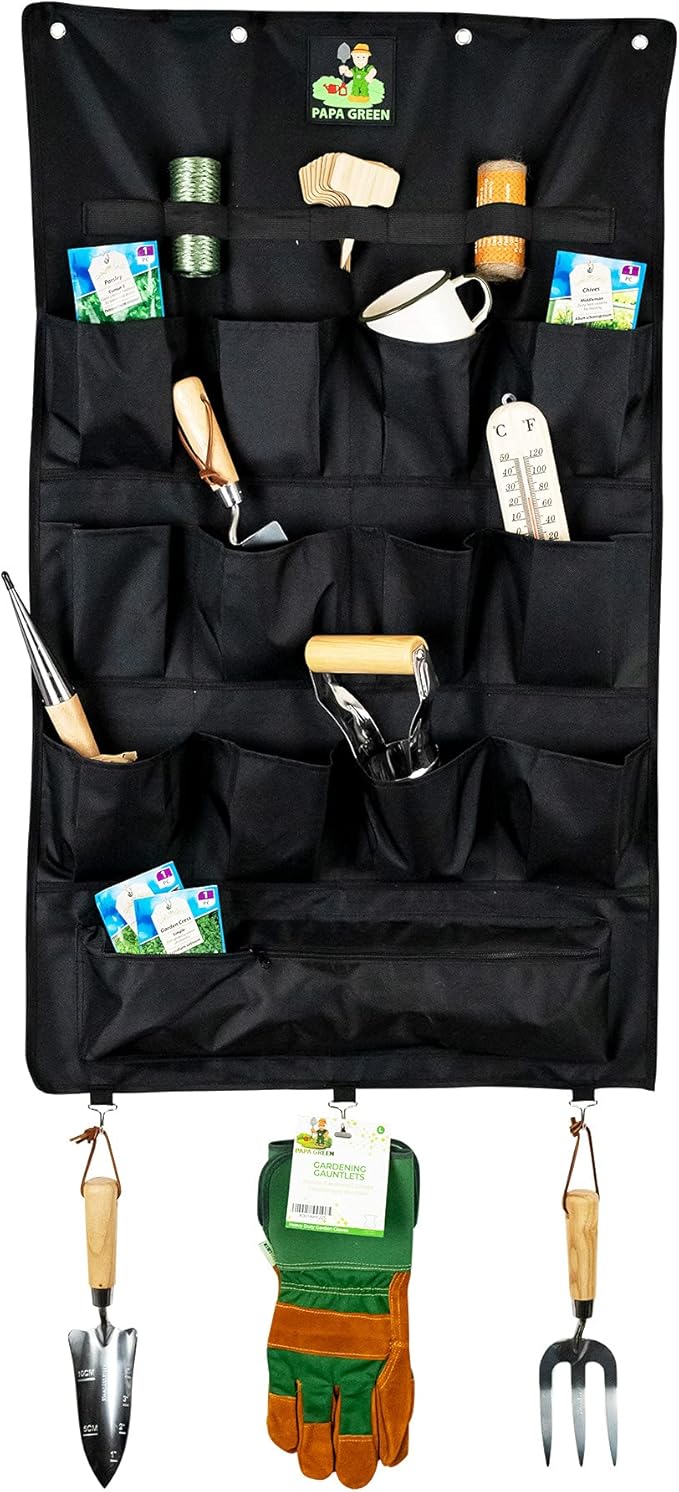 Original Garden Tool Holder Great Garden Gadgets and Garden Tools Organizer This Garden Tool Caddy Made in Strong 600d Oxford Material is a Perfect Gardening Tool Organizer.
