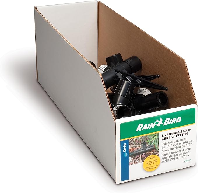 Rain Bird EFBIGT/1S Drip Irrigation Easy Fit Spiked Tee for Riser Mounted Micro-Sprays, Fits All 1/2" and 5/8" Tubing