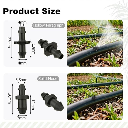 Drip Irrigation Punch Tool, Irrigation Sprinkler Hose Cutter Drip Tube Hole Punch Tool and Fitting Insertion for 1/4 Inch Drip Tubing with Drip Plugs and 1/4 Inch Connectors