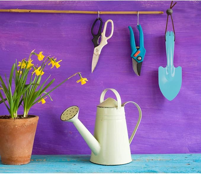 Mini Colorful Trowel Metal Garden Hand Shovels, 10 pcs Garden Tools for Kids Teens Adults Soil Planting Sand Box