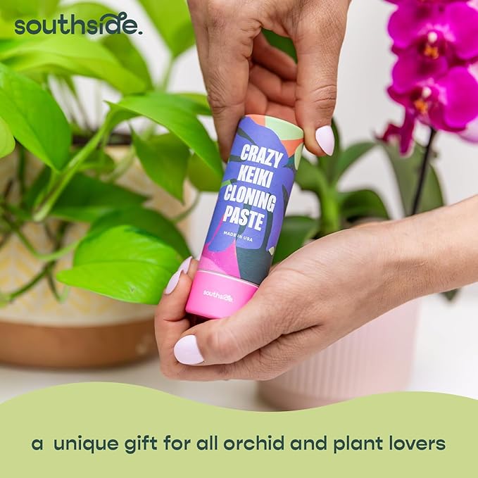 Keiki Cloning Paste by Southside Plants - Miracle Growth for Orchids & Houseplants - Generate New Life with Cytokinin, Hormones & Vitamins - 0.25oz x 2