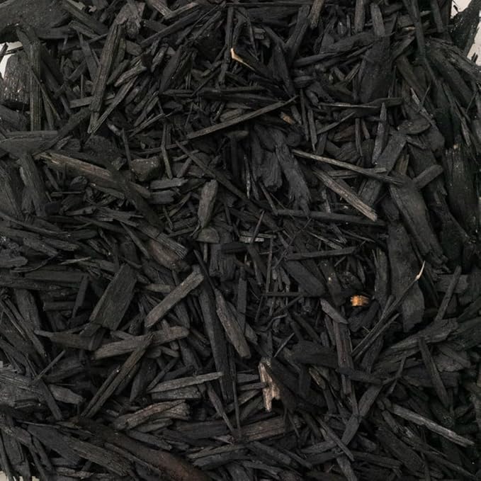 Premium Black Mulch Cover - Enhance Your Landscape with Vibrant Color and Nutrient-Rich Benefits - 1 Quart